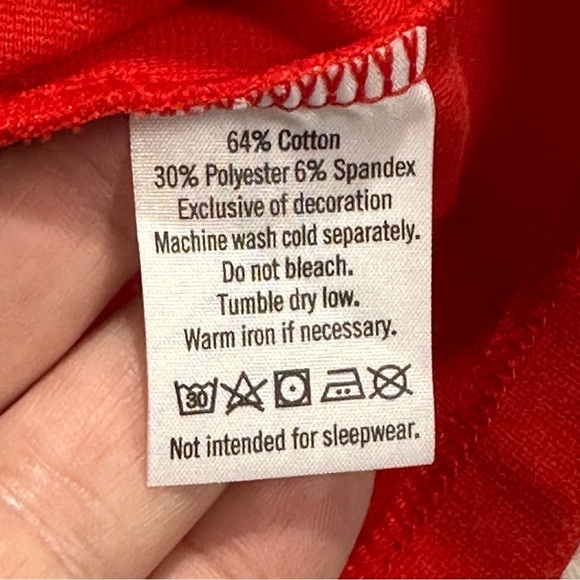 Janie and Jack red dress with adorable white trim, back bow, size 4, little girl - Picture 6 of 11